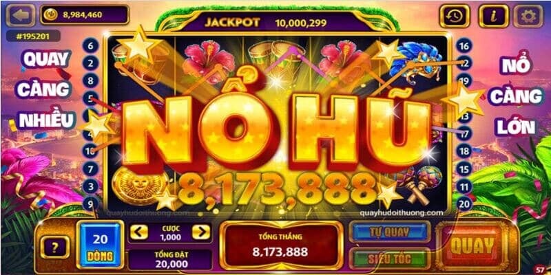 Chất lượng game slots luôn ở mức cao